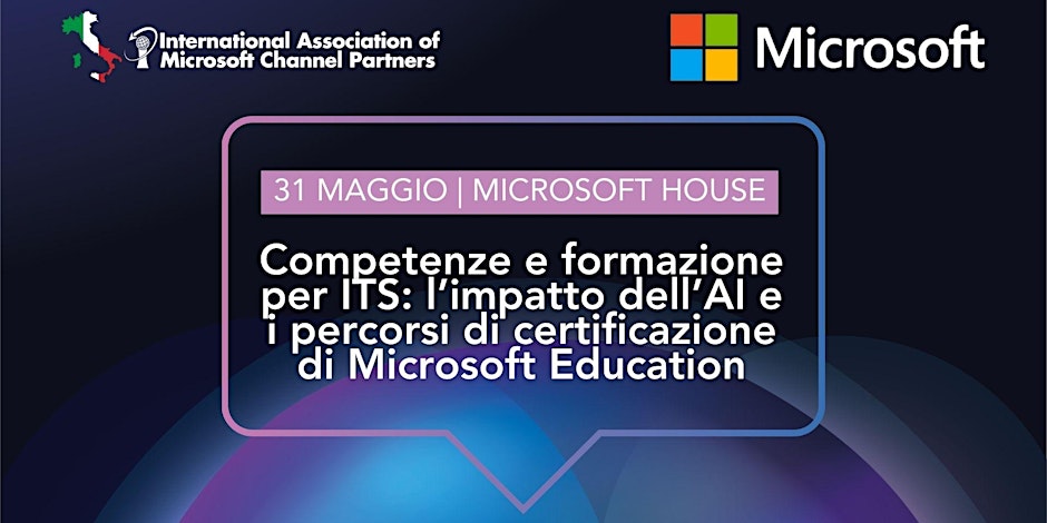Competenze e formazione ITS: l’impatto dell’AI e i percorsi di certificazione Microsoft Education
