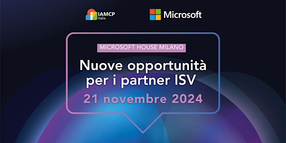 Nuove opportunità per i partner ISV